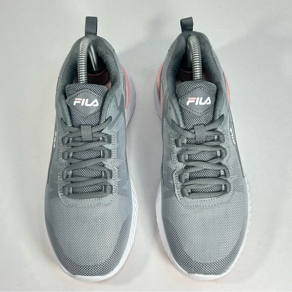 Fila Futurist C Gray & Blush Pink Athletic Running Sneakers Shoes; Women’s Sz 8 - Picture 8 of 16